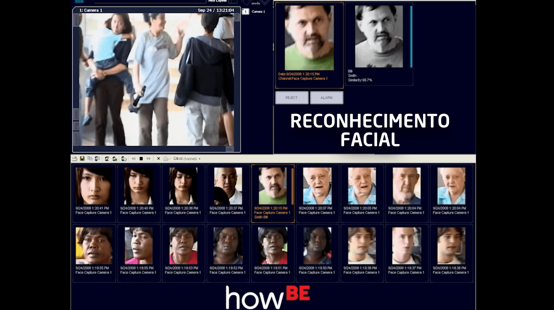 Reconhecimento facial + LPR